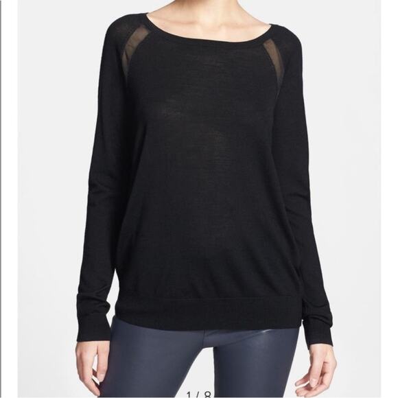 Vince. Wool Silk Blend Buttercream Sweater Size S - Picture 2 of 8